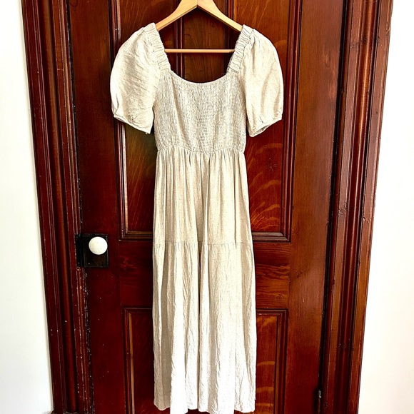 OAK + FORT Dresses & Skirts - Oak + Fort Puff Sleeve Dress